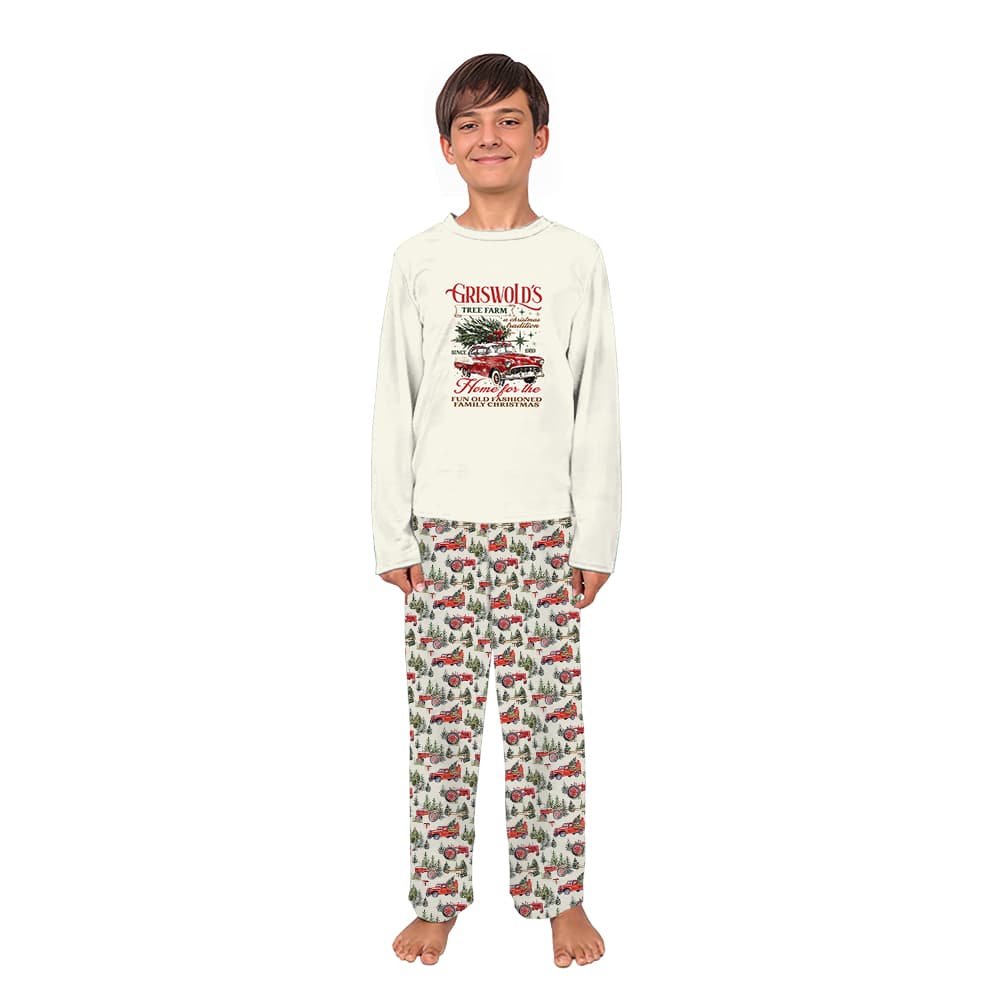 Griswold Christmas Tree Matching Family Pajamas With Plus Size 4