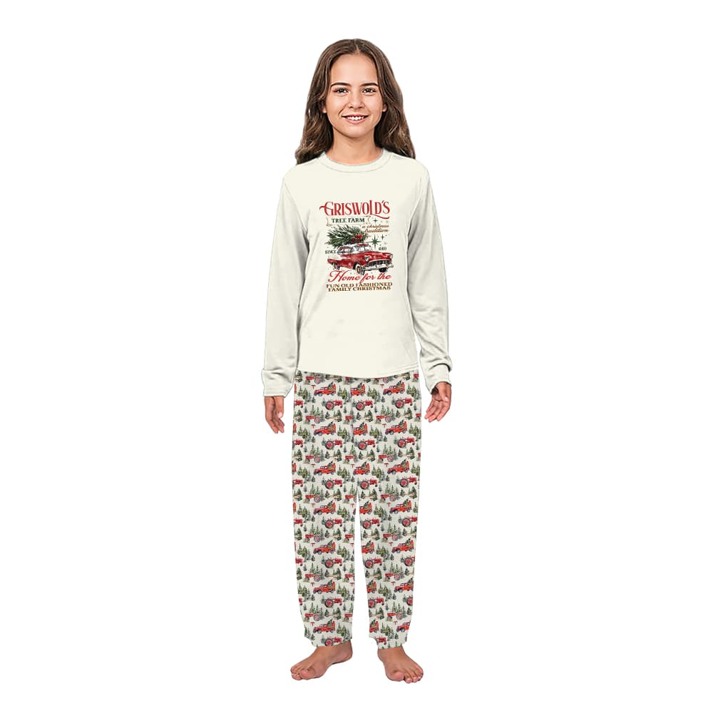 Griswold Christmas Tree Matching Family Pajamas With Plus Size 3