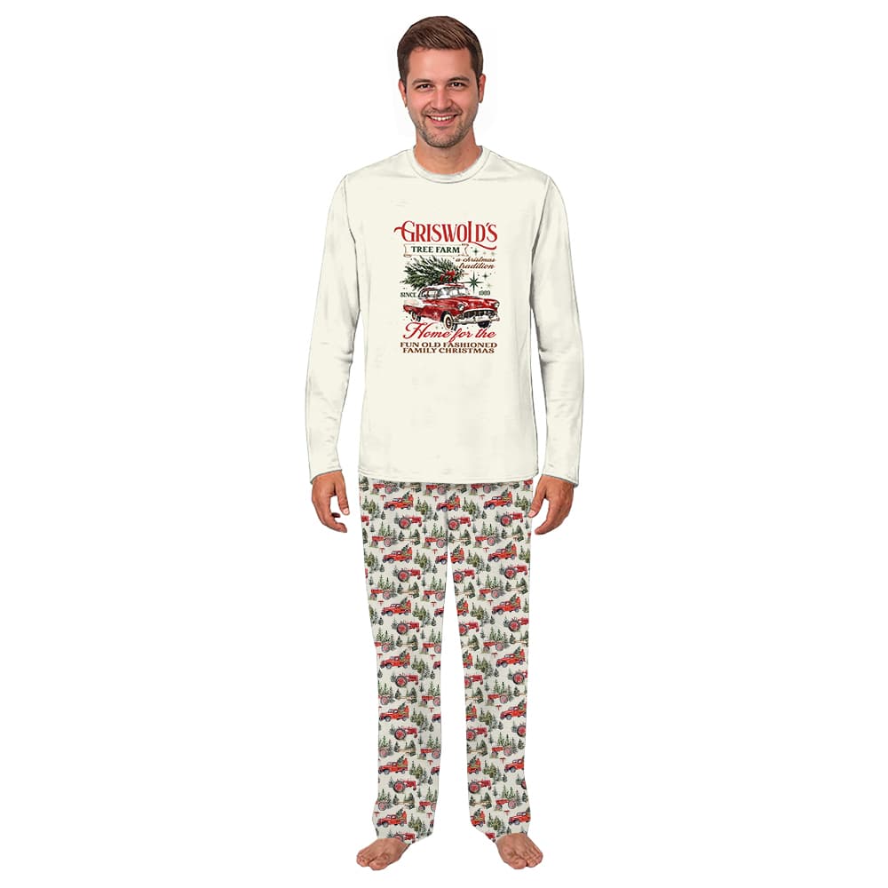 Griswold Christmas Tree Matching Family Pajamas With Plus Size 2